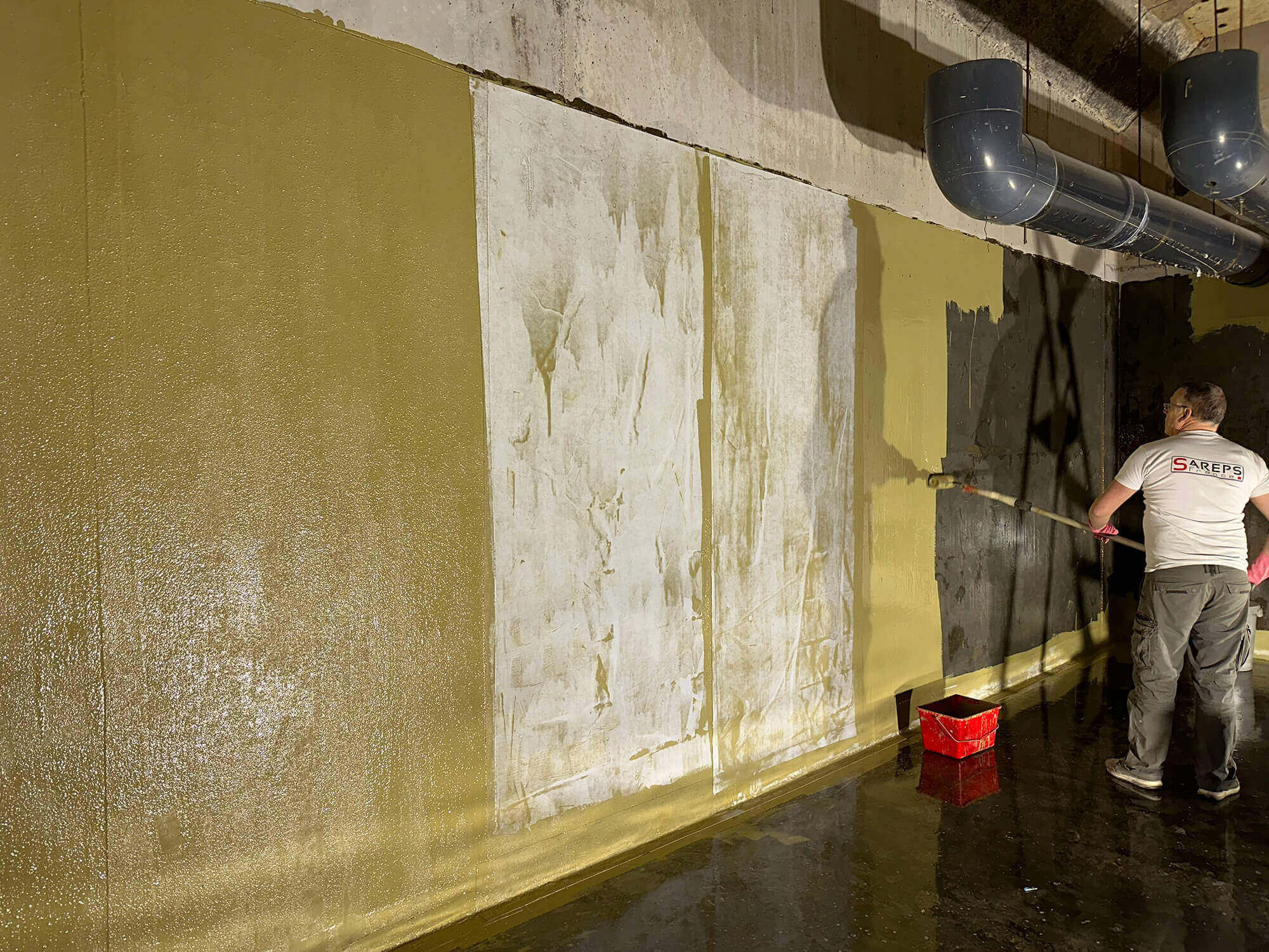 Etanchéité Bac tampon