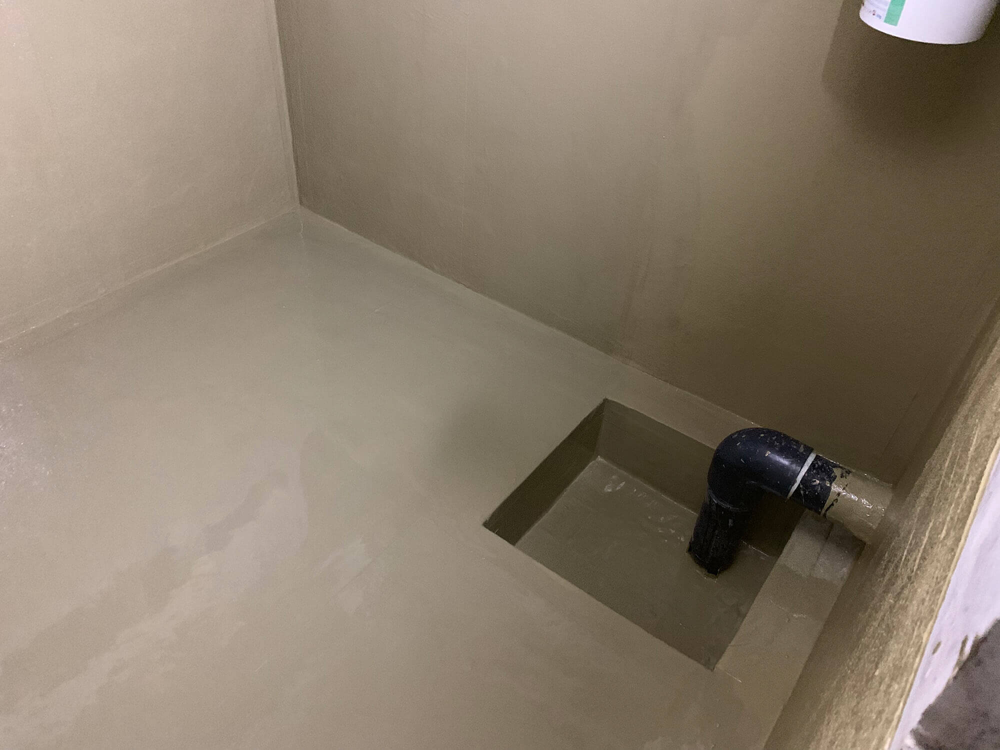 Etanchéité Bac tampon