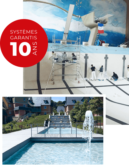 renovation piscine, joint epoxy et injection resine, notre savoir-faire