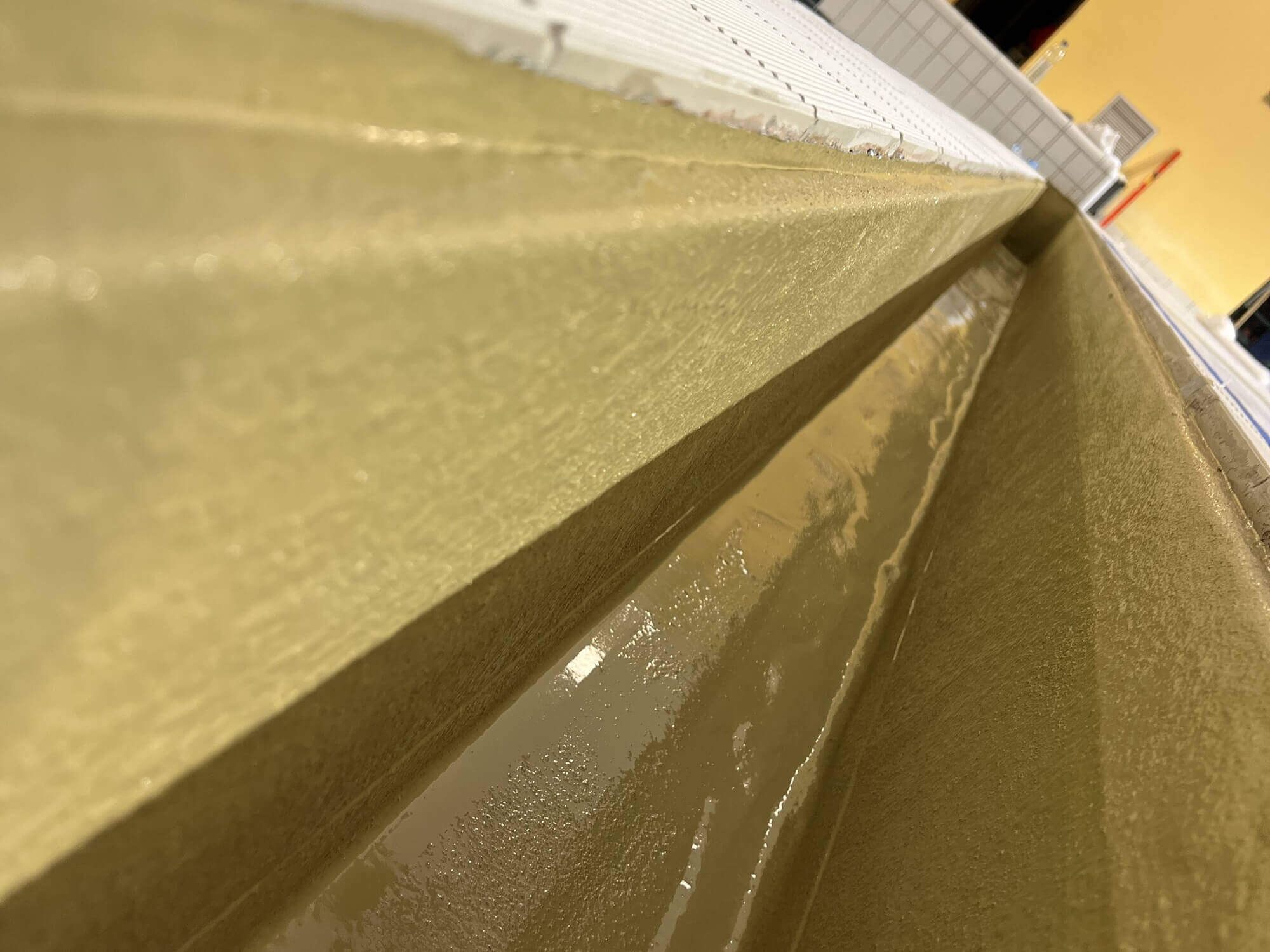 Etanchéité de goulotte