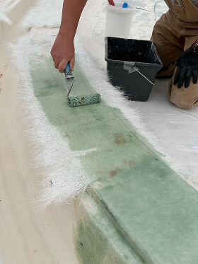 Préparation support béton piscine municipale